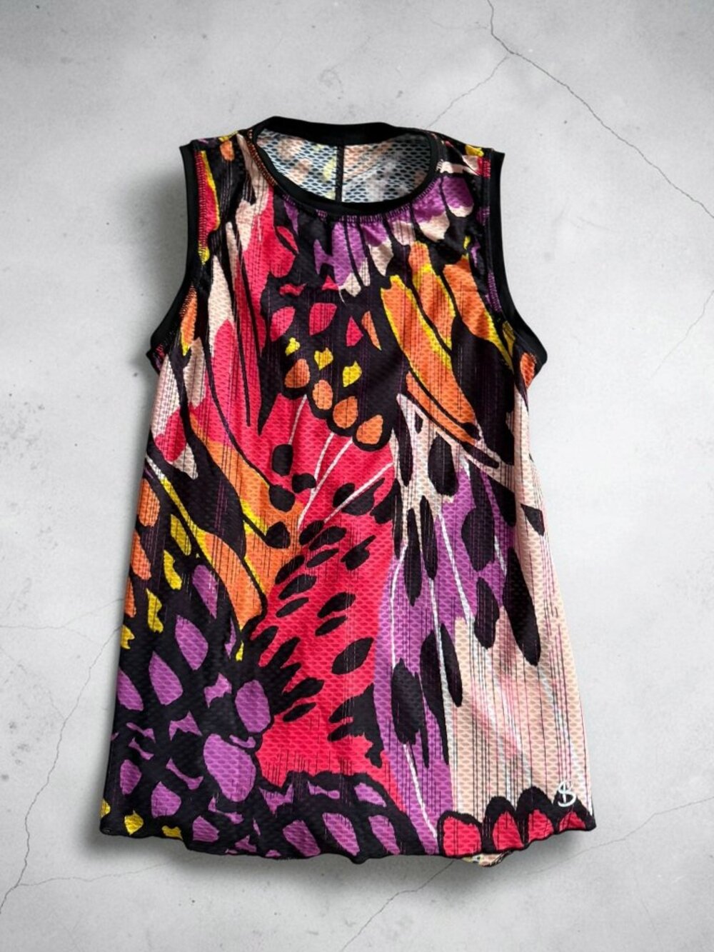 SOFIBELLA Butterfly Print Tank Top SIZE XS